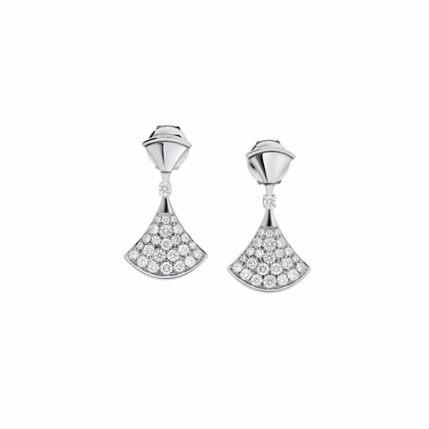 Bvlgari Divas Dream Earrings White Gold