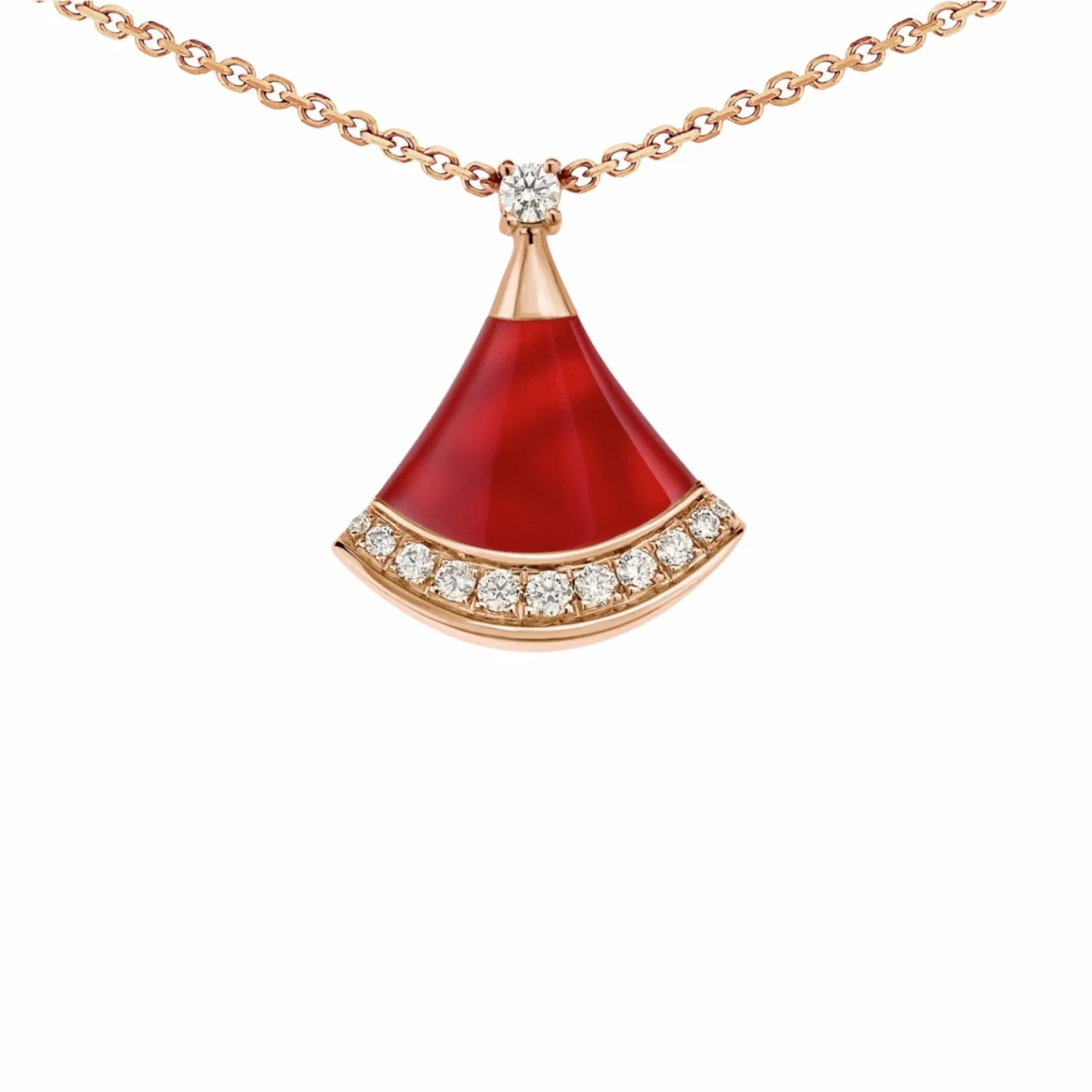 Bvlgari Divas Dream Necklace Rose Gold - Image 4