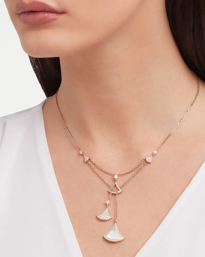 Bvlgari Divas Dream Necklace Rose Gold - Image 5