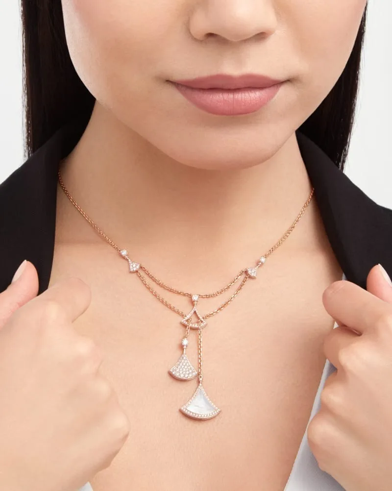 Bvlgari Divas Dream Necklace Rose Gold - Image 2
