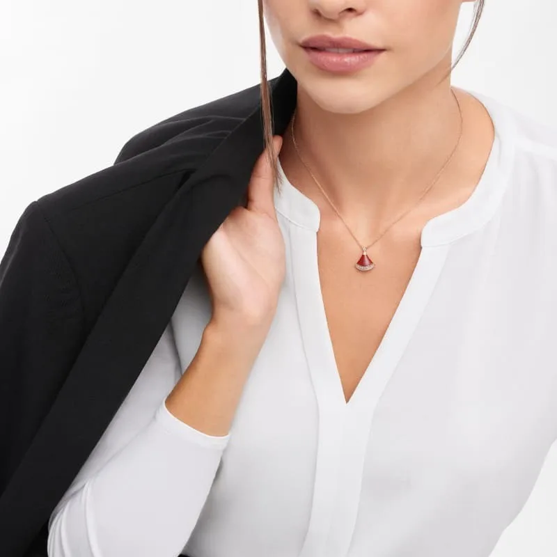 Bvlgari Divas Dream Necklace Rose Gold - Image 5