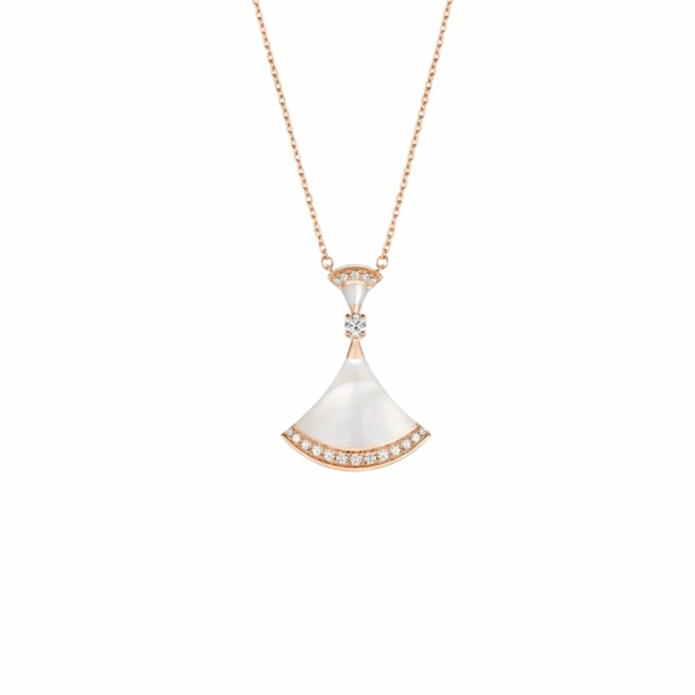 Bvlgari Divas Dream Necklace Rose Gold