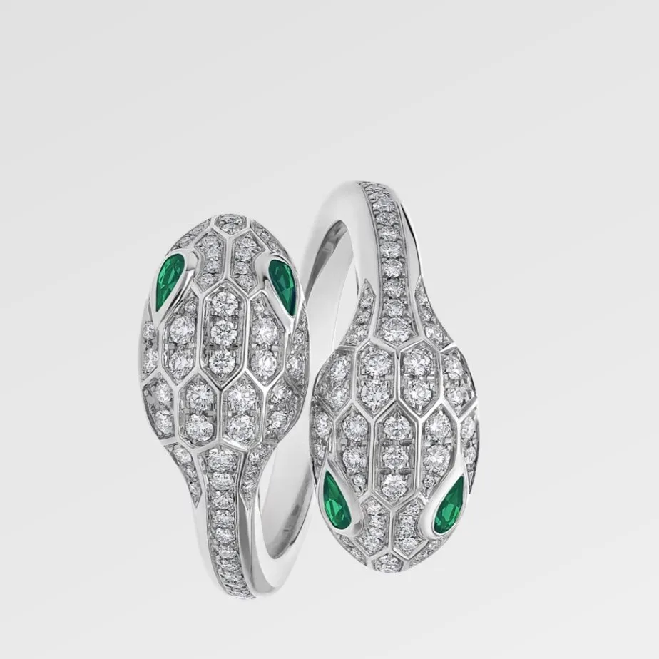 Bvlgari Serpenti Seduttori Ring White Gold - Image 4