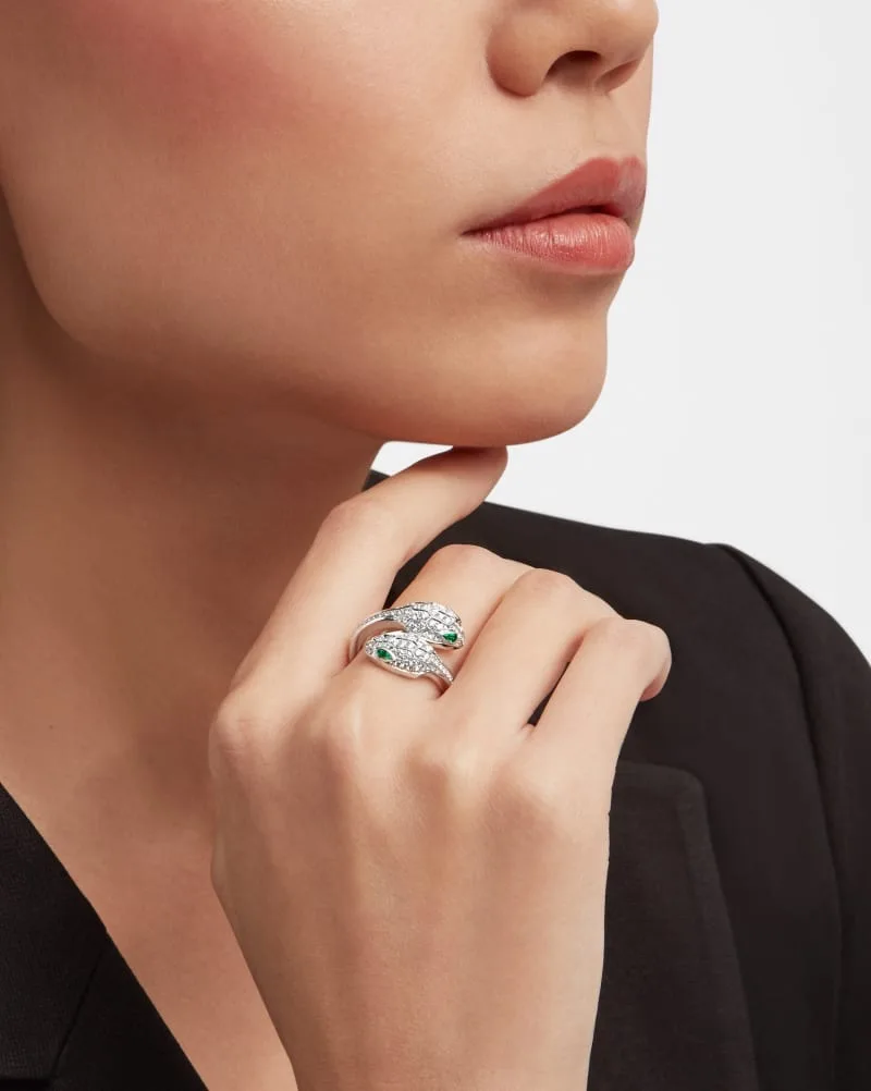 Bvlgari Serpenti Seduttori Ring White Gold - Image 3