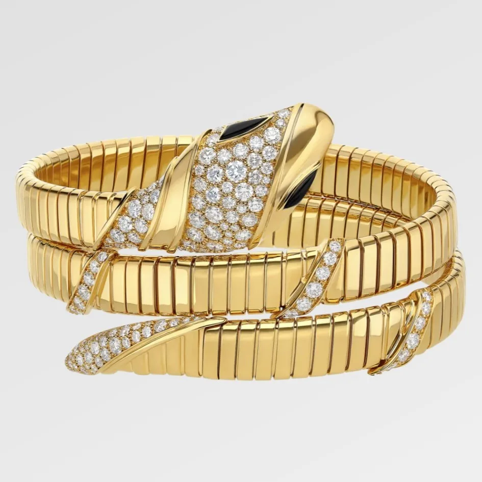 Bvlgari Serpenti Tubogas Bracelet Yellow Gold - Image 4