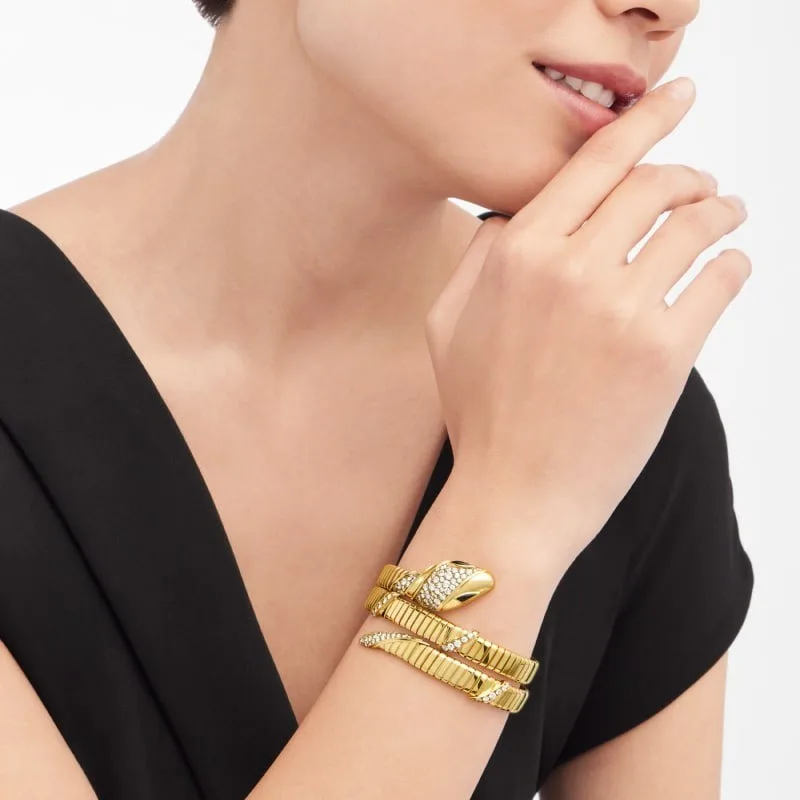 Alternative view of Bvlgari Serpenti Tubogas Bracelet Yellow Gold