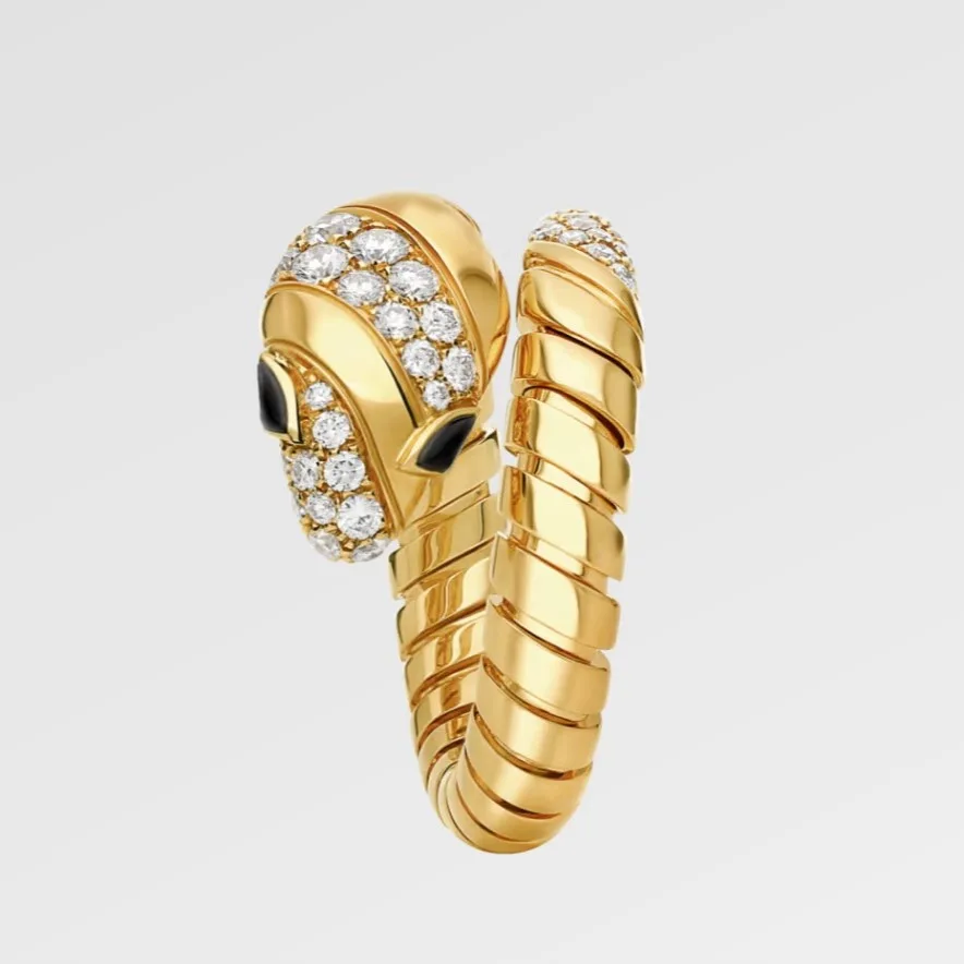 Bvlgari Serpenti Tubogas Ring Yellow Gold - Image 3