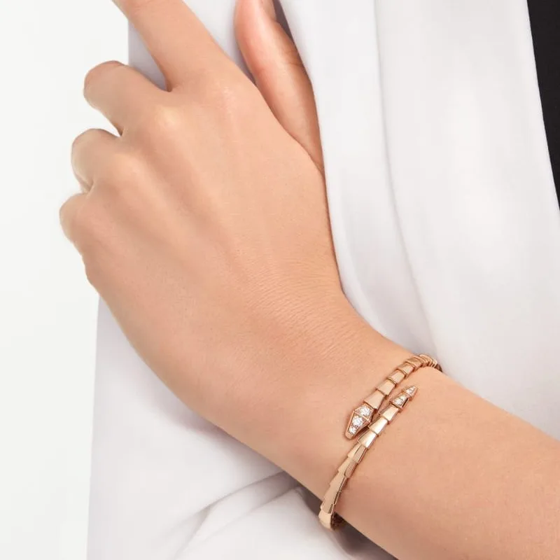 Alternative view of Bvlgari Serpenti Viper Bracelet Rose Gold