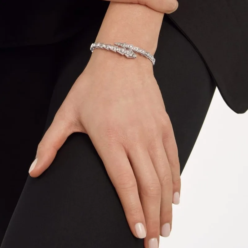 Alternative view of Bvlgari Serpenti Viper Bracelet White Gold