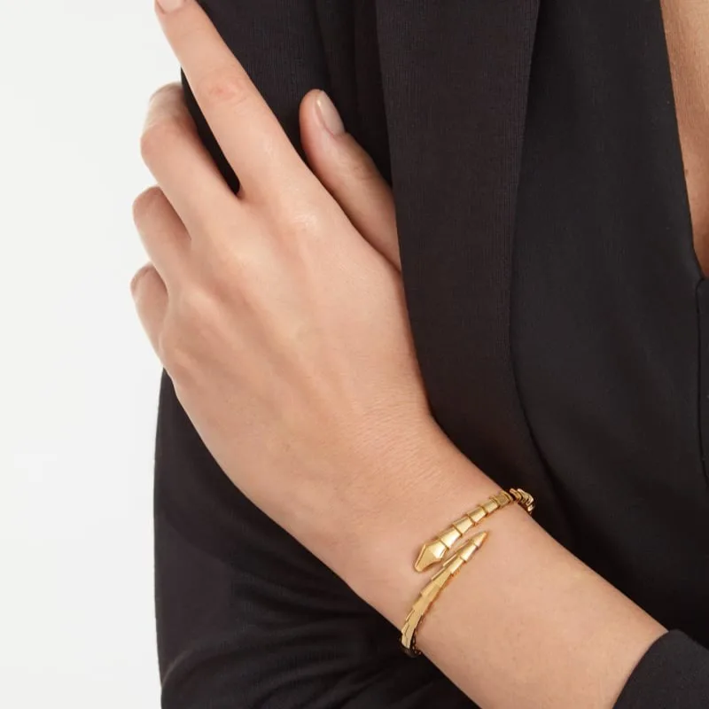 Alternative view of Bvlgari Serpenti Viper Bracelet Yellow Gold