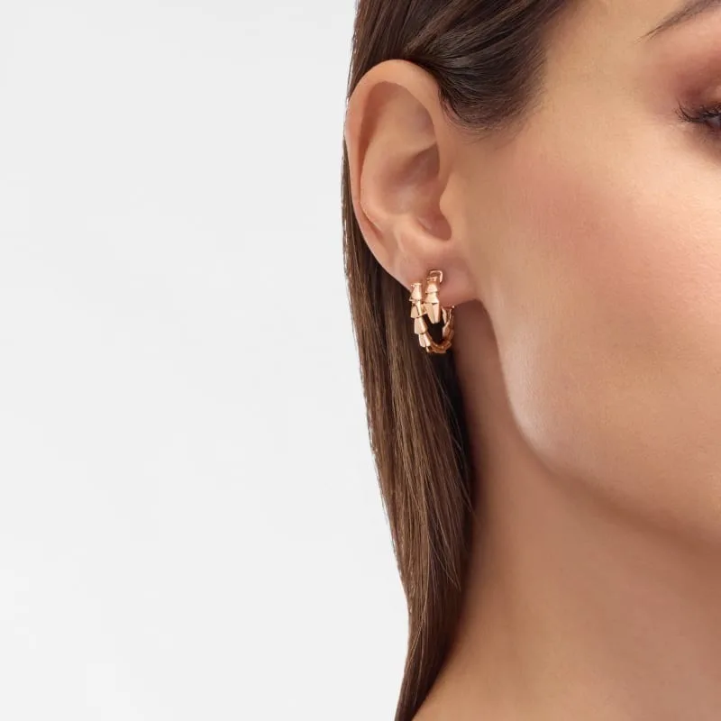 Alternative view of Bvlgari Serpenti Viper Earrings Rose Gold