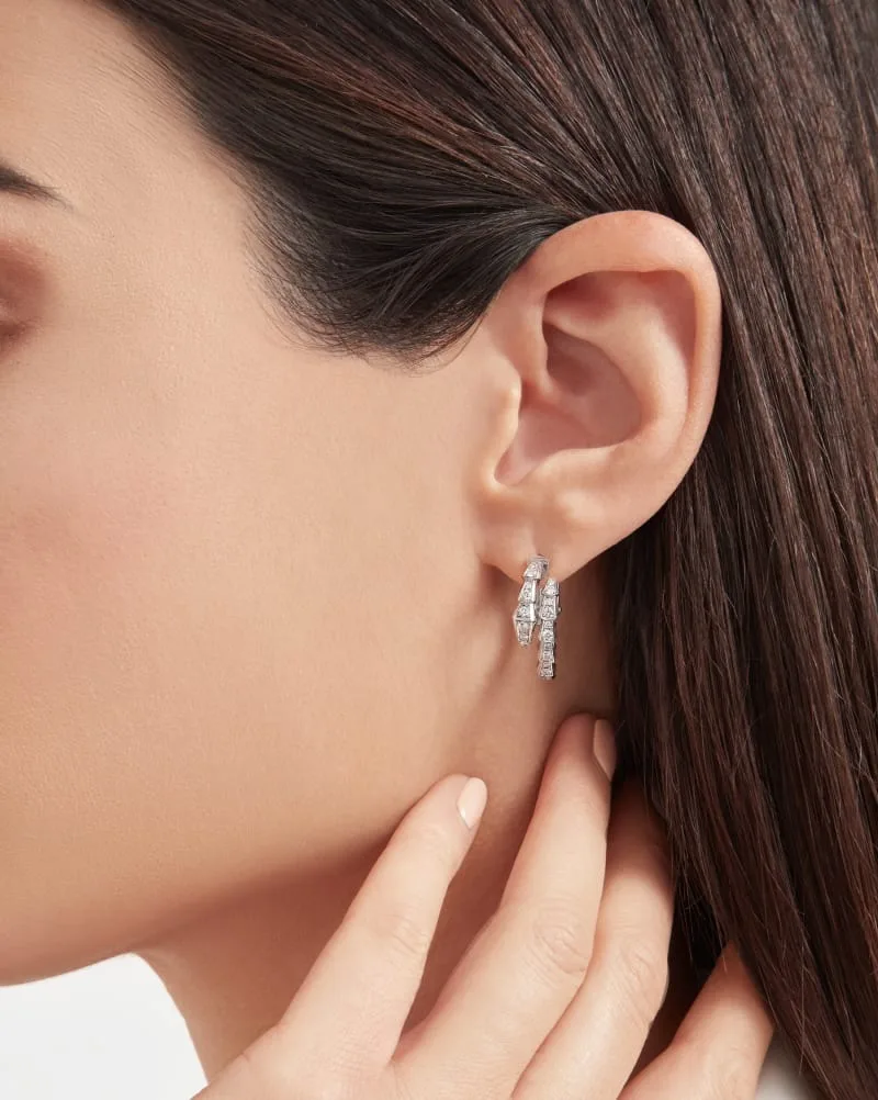 Alternative view of Bvlgari Serpenti Viper Earrings White Gold