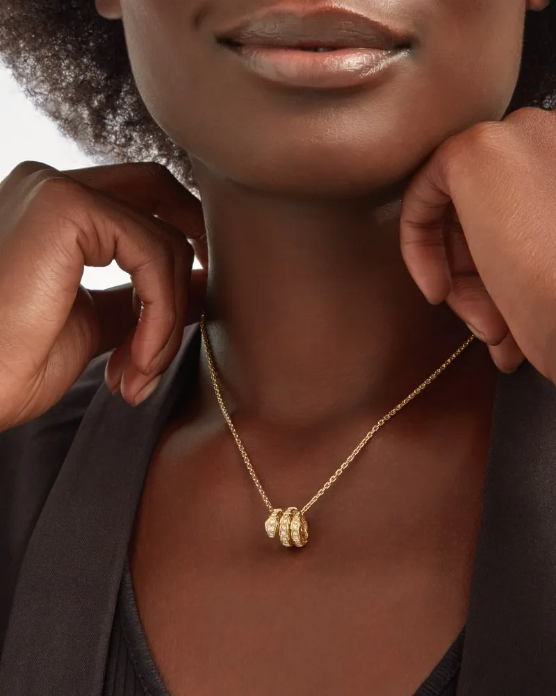 Bvlgari Serpenti Viper Necklace Yellow Gold - Image 3