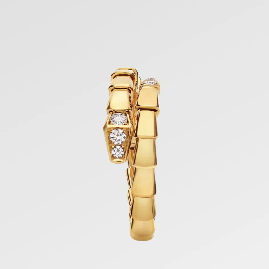 Bvlgari Serpenti Viper Ring Yellow Gold - Image 4