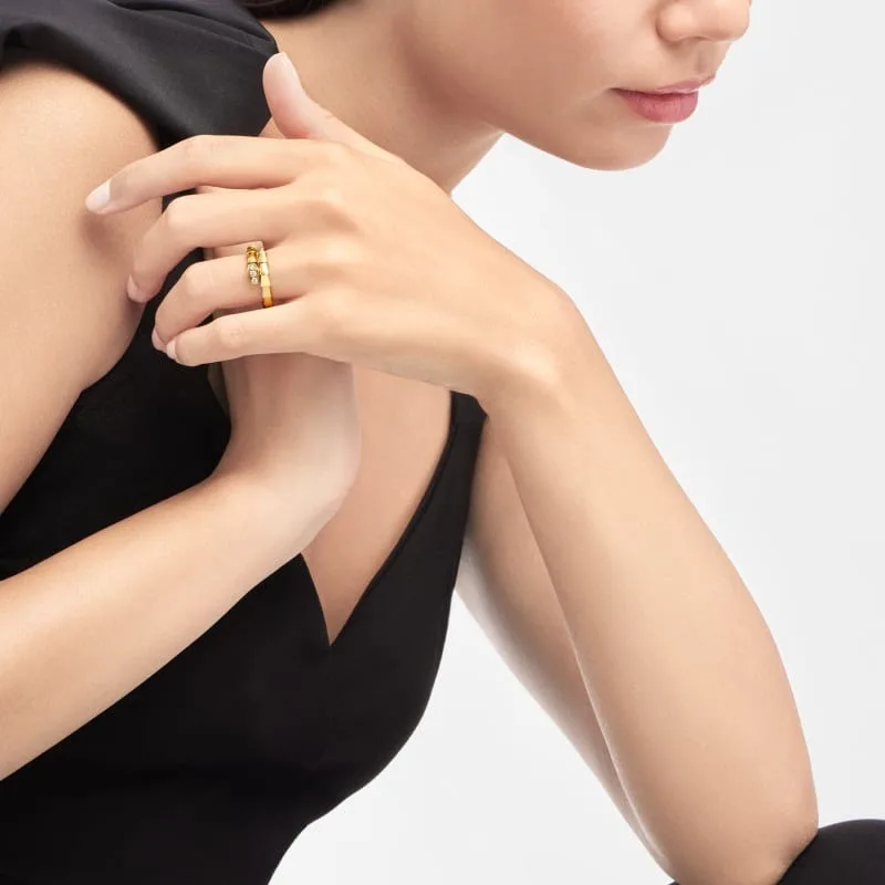 Bvlgari Serpenti Viper Ring Yellow Gold - Image 2