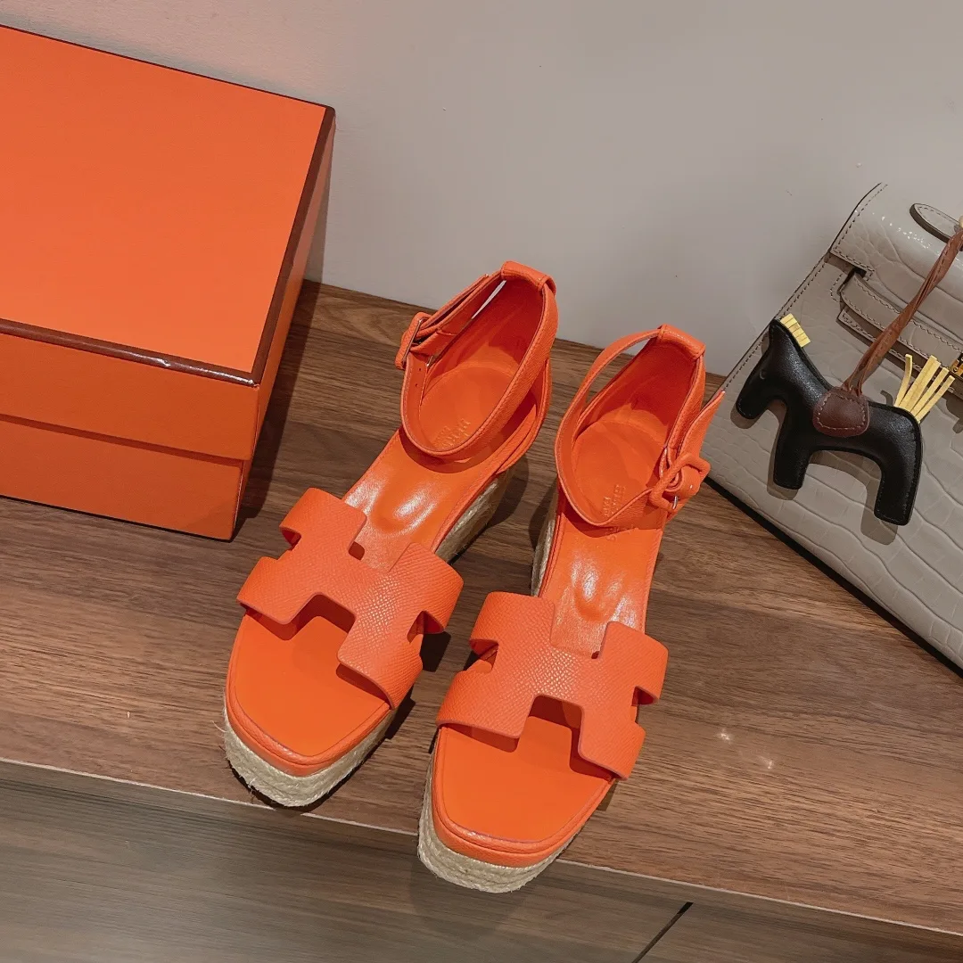 Hermes Doll 40 Espadrilles Gray / - Image 6
