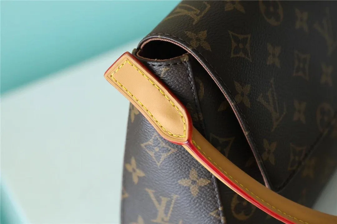 Louis Vuitton Mini Looping Flap Shoulder Bag Monogram / Brown LV - Image 3