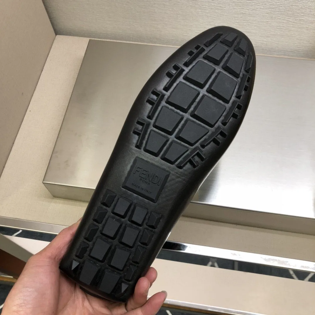 Fendi Force Black Loafers - Image 4