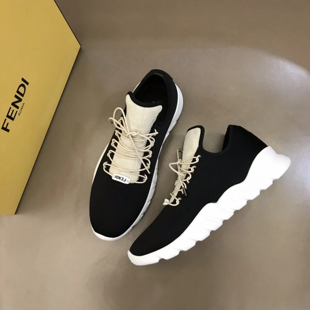 Fendi Force Low Tops Sneakers Black - Image 3