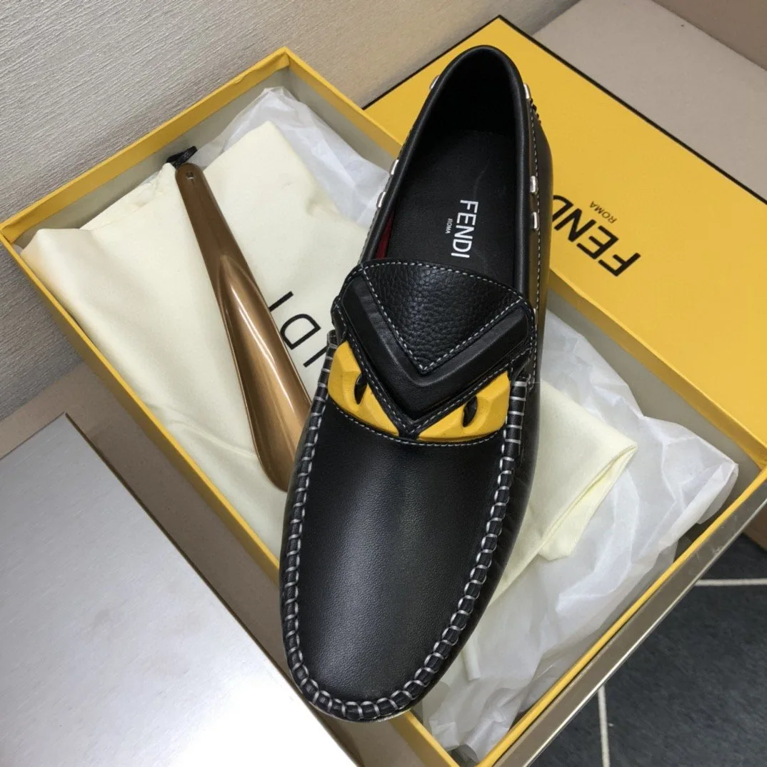 Fendi Force Black Loafers - Image 5