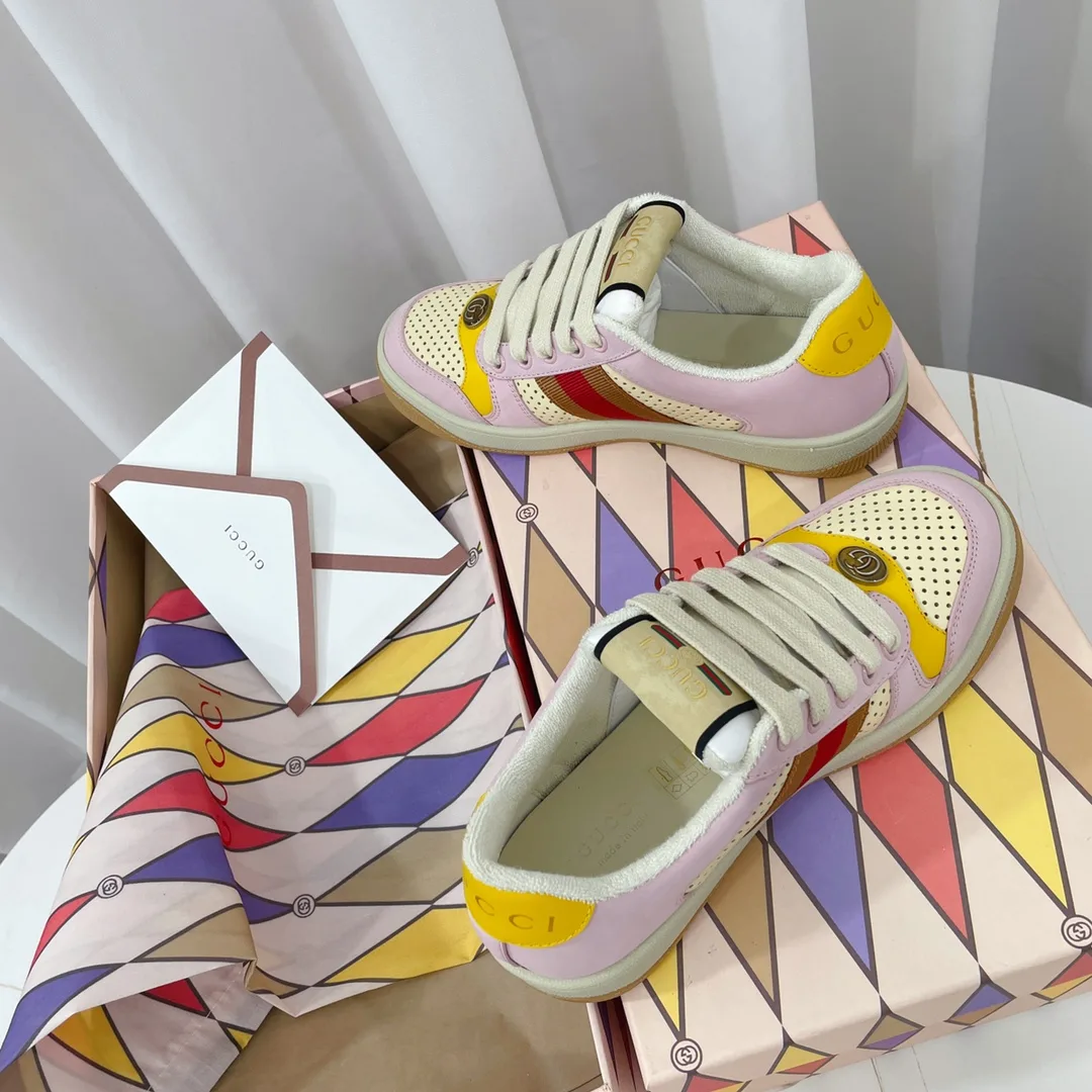 Alternative view of Gucci Women’s Screener Sneaker Light Lake Green
