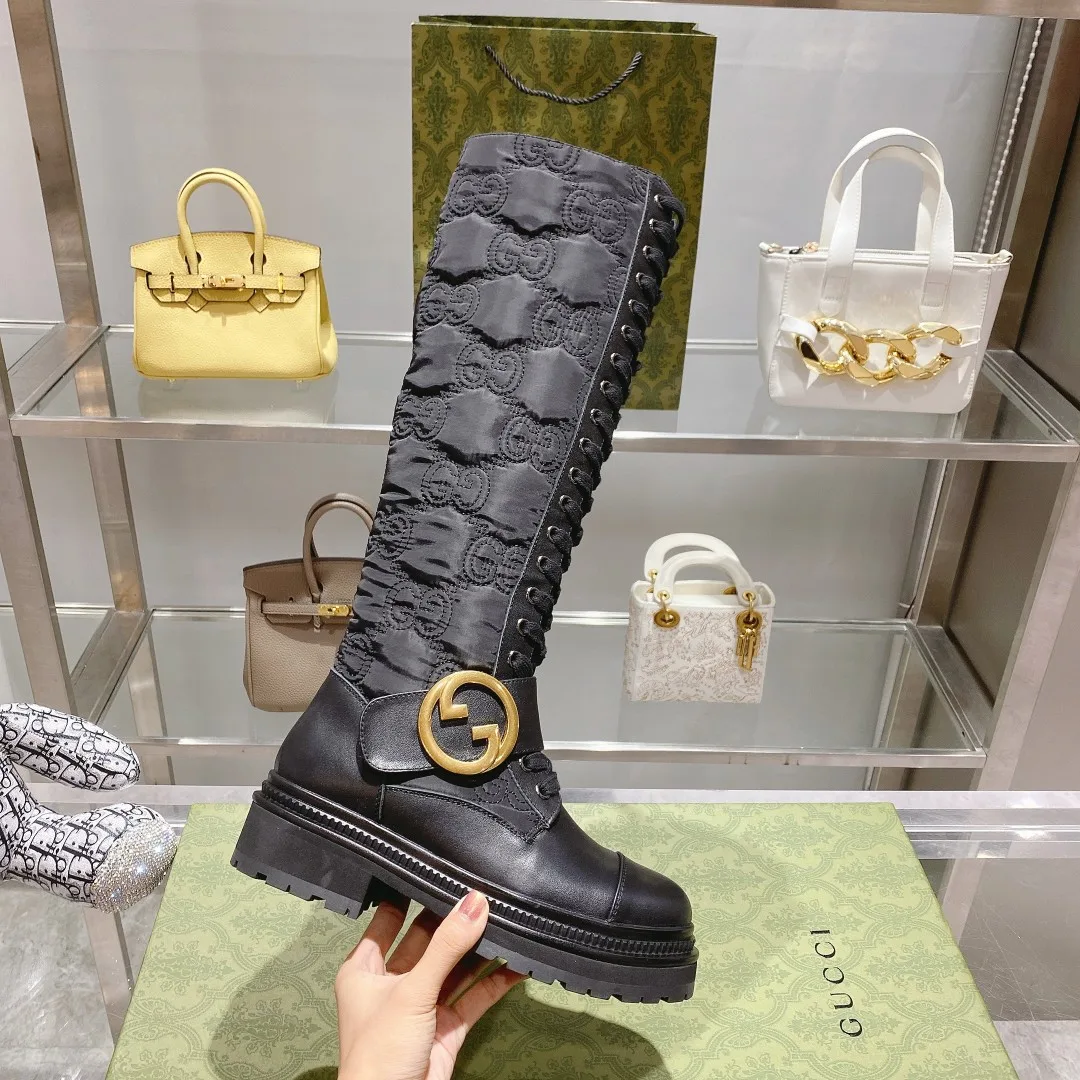 Gucci Blondie Women’s Boots Black - Image 4