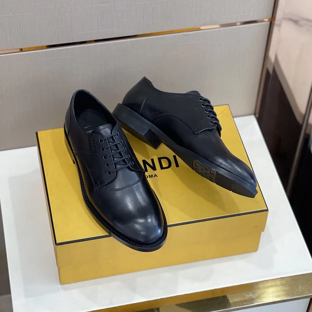 Alternative view of Fendi Force Matte Black Shoes