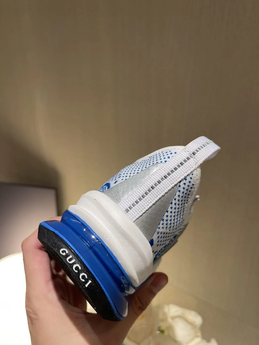 Gucci Run Women’s Sneaker White Blue - Image 5