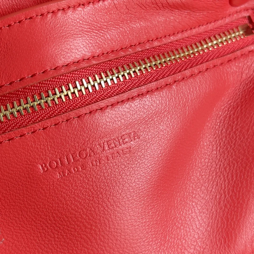 Bottega Veneta Small Padded Cassette Red - Image 5
