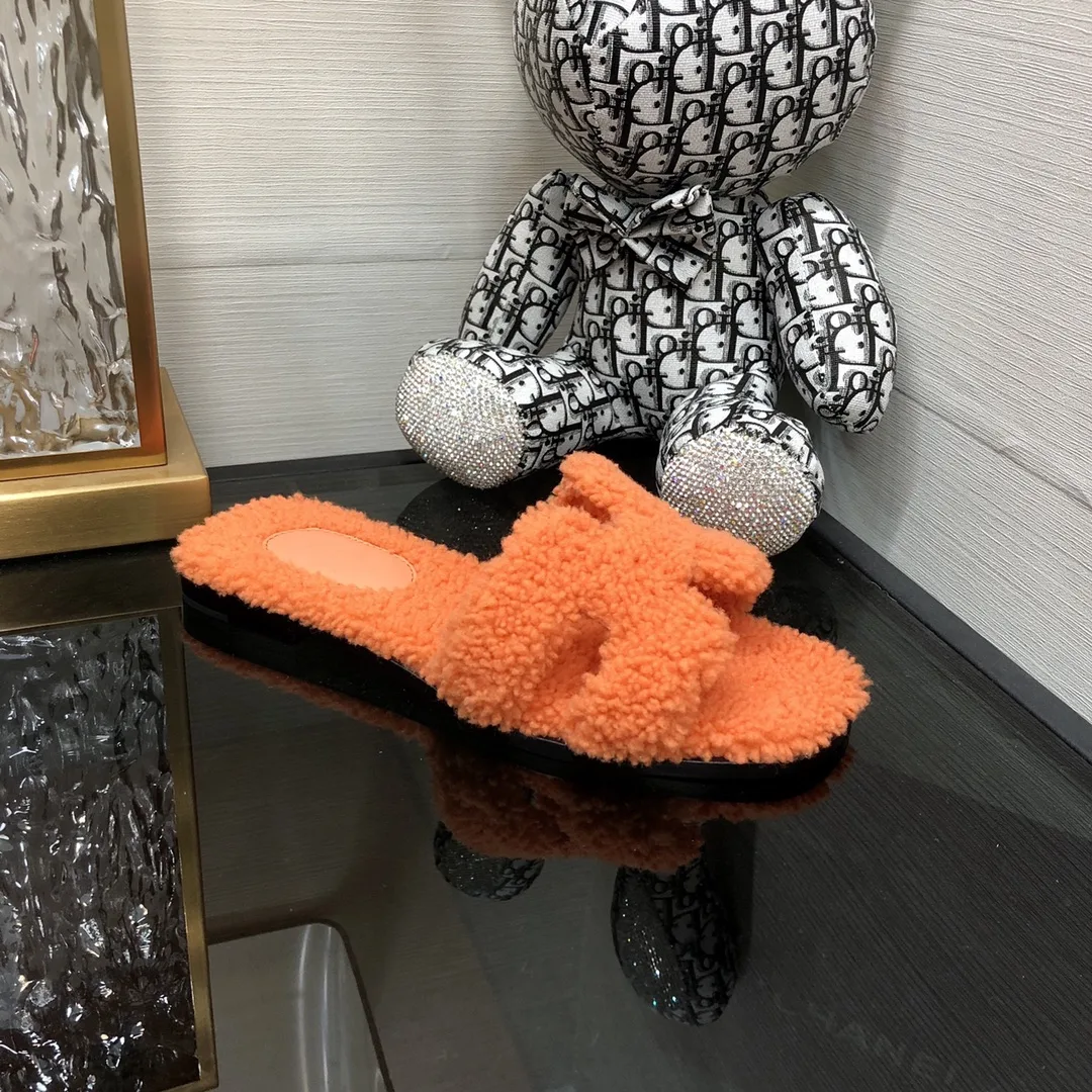 Hermes Oran Sandal Orange - Image 9