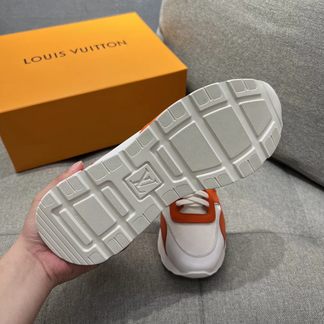 Louis Vuitton Run Away Sneaker Orange - Image 9