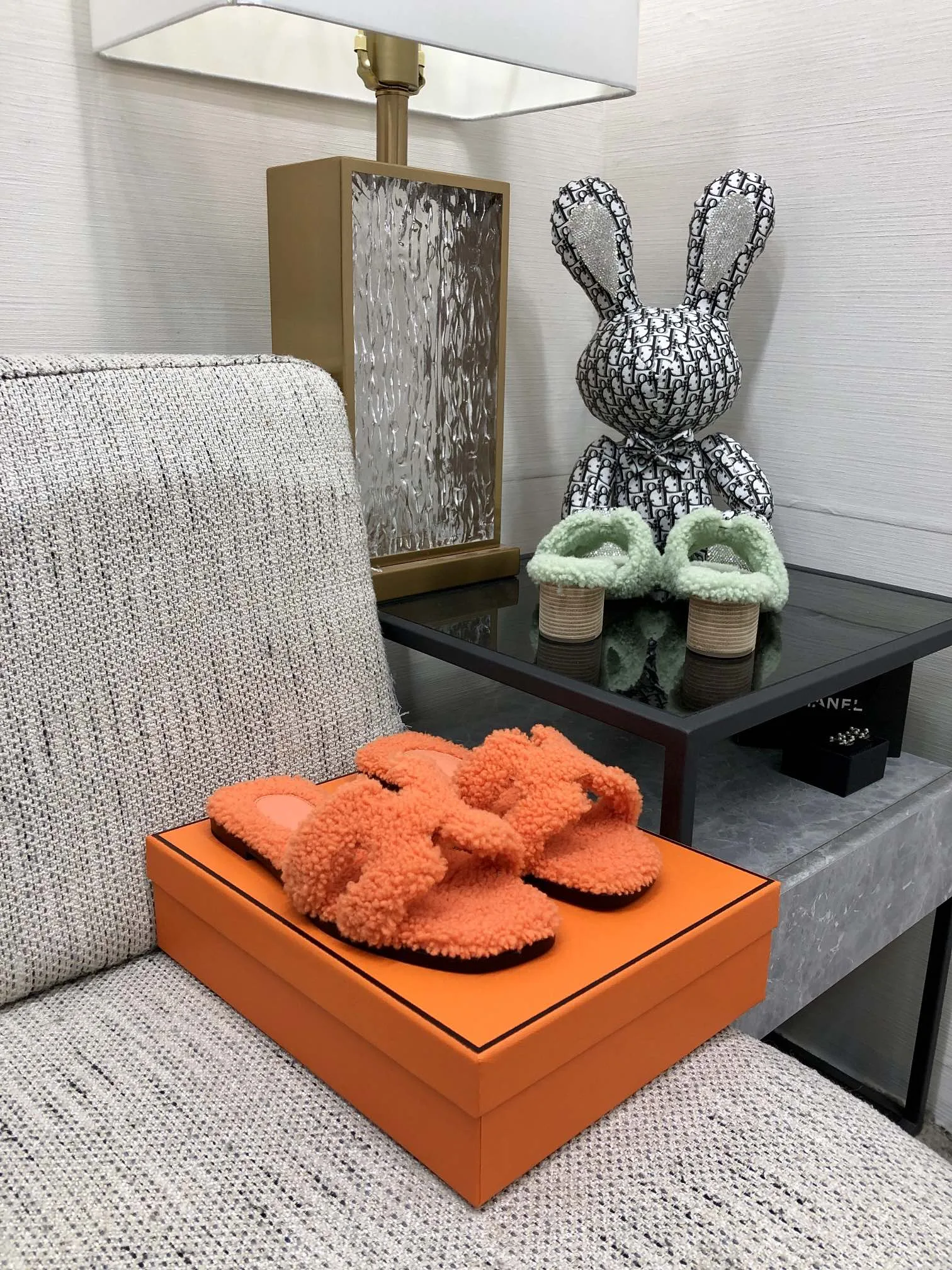 Hermes Oran Sandal Orange - Image 5