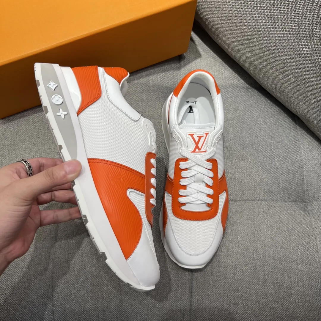 Louis Vuitton Run Away Sneaker Orange - Image 6