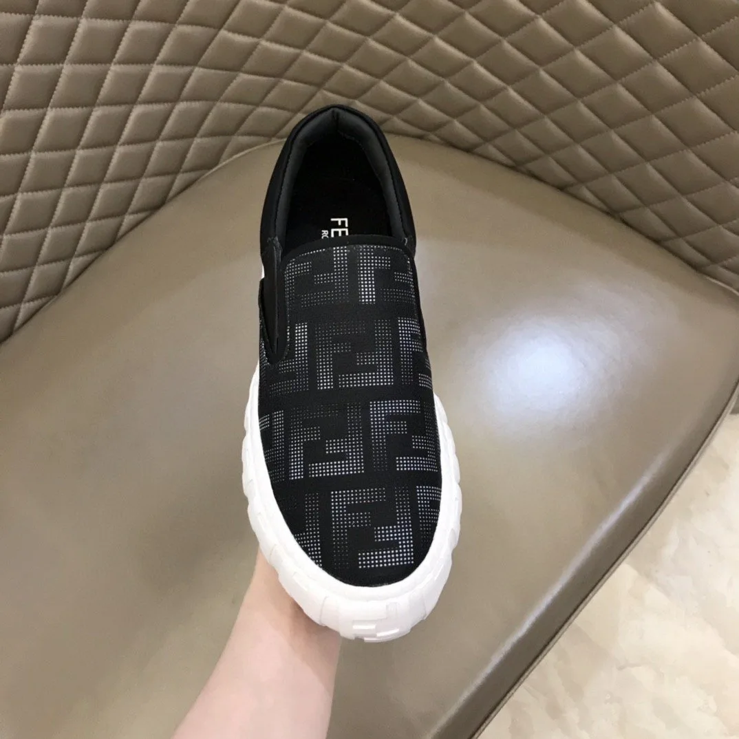 Fendi Force Slip On Sneakers Black 7E1454AD77F13RZ - Image 5