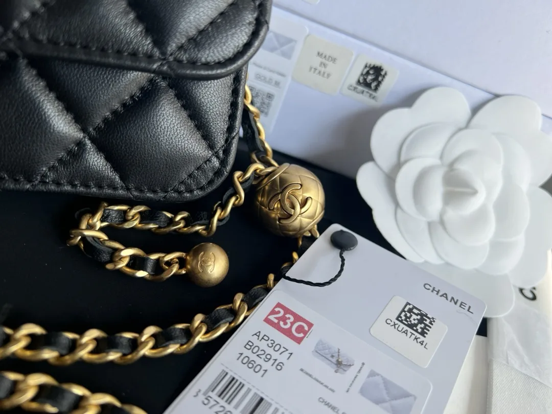 Chanel CC Wallet On Chain Bag Black / - Image 4