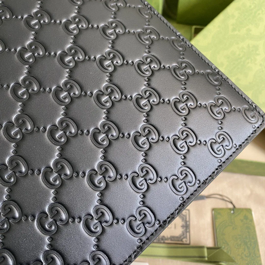 Alternative view of Gucci GG Embossed Pouch Black GG Embossed /