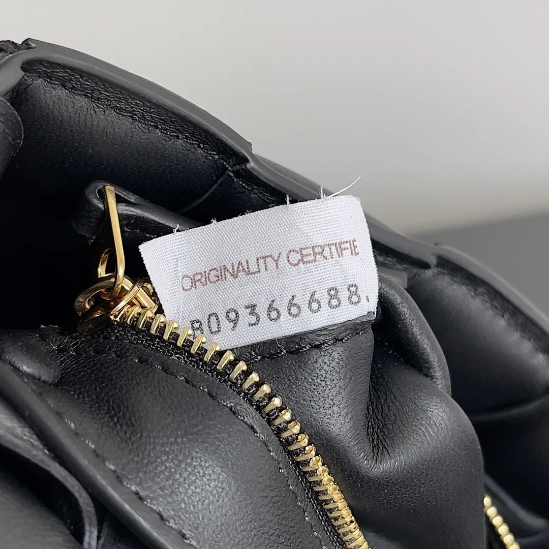 Alternative view of Bottega Veneta Small Padded Cassette Black
