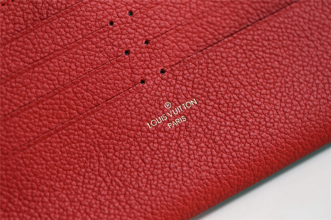 Louis Vuitton Pochette Felicie Monogram Empreinte Red - Image 3