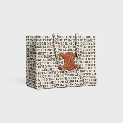 Alternative view of Celine Large Cabas Thais In Textile With Celine All-Over Bags .02NT- / 16 Inches