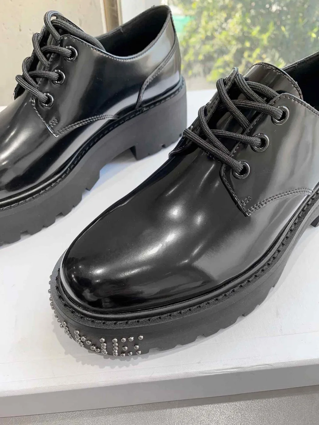 Celine Bulky Derby With Studded Outsole Black .38NO - Image 3