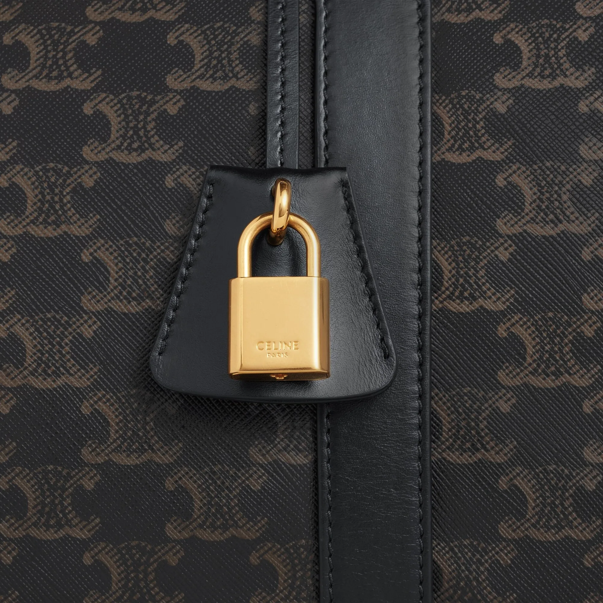 Celine Medium Travel Bag Black / .38NO - Image 4