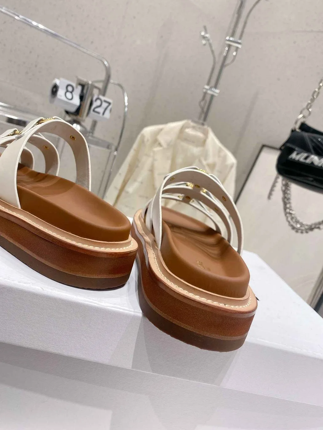 Celine Slides Tippi White - Image 3