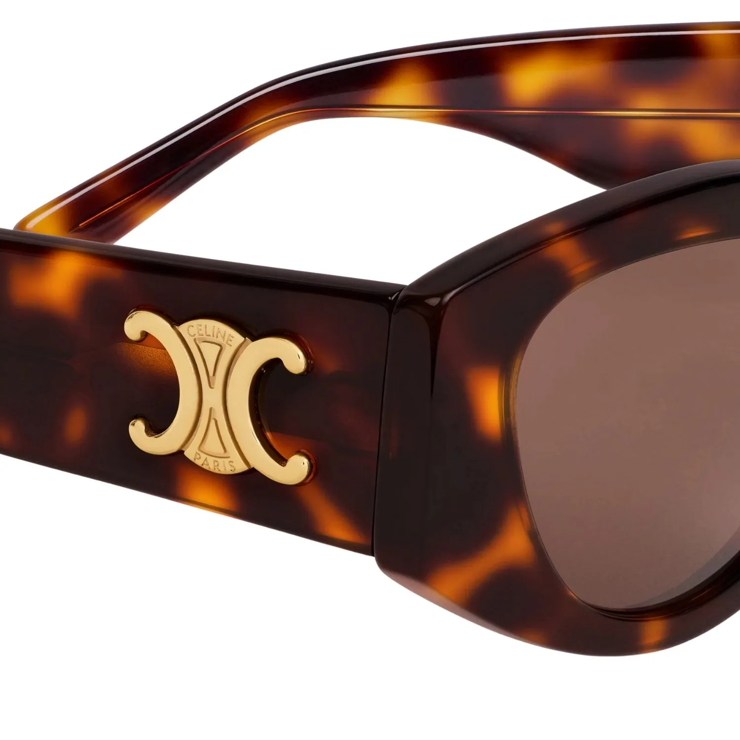 Alternative view of Celine Triomphe 15 Sunglasses In Acetate Dark Havana