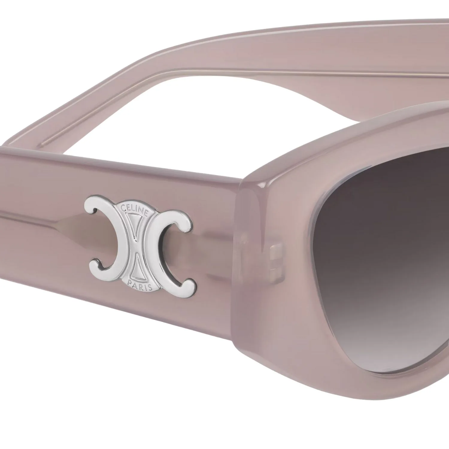 Alternative view of Celine Triomphe 15 Sunglasses In Acetate Taupe