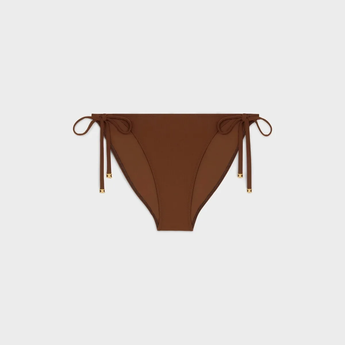Celine Triomphe Balconette Bikini Brown - Image 5