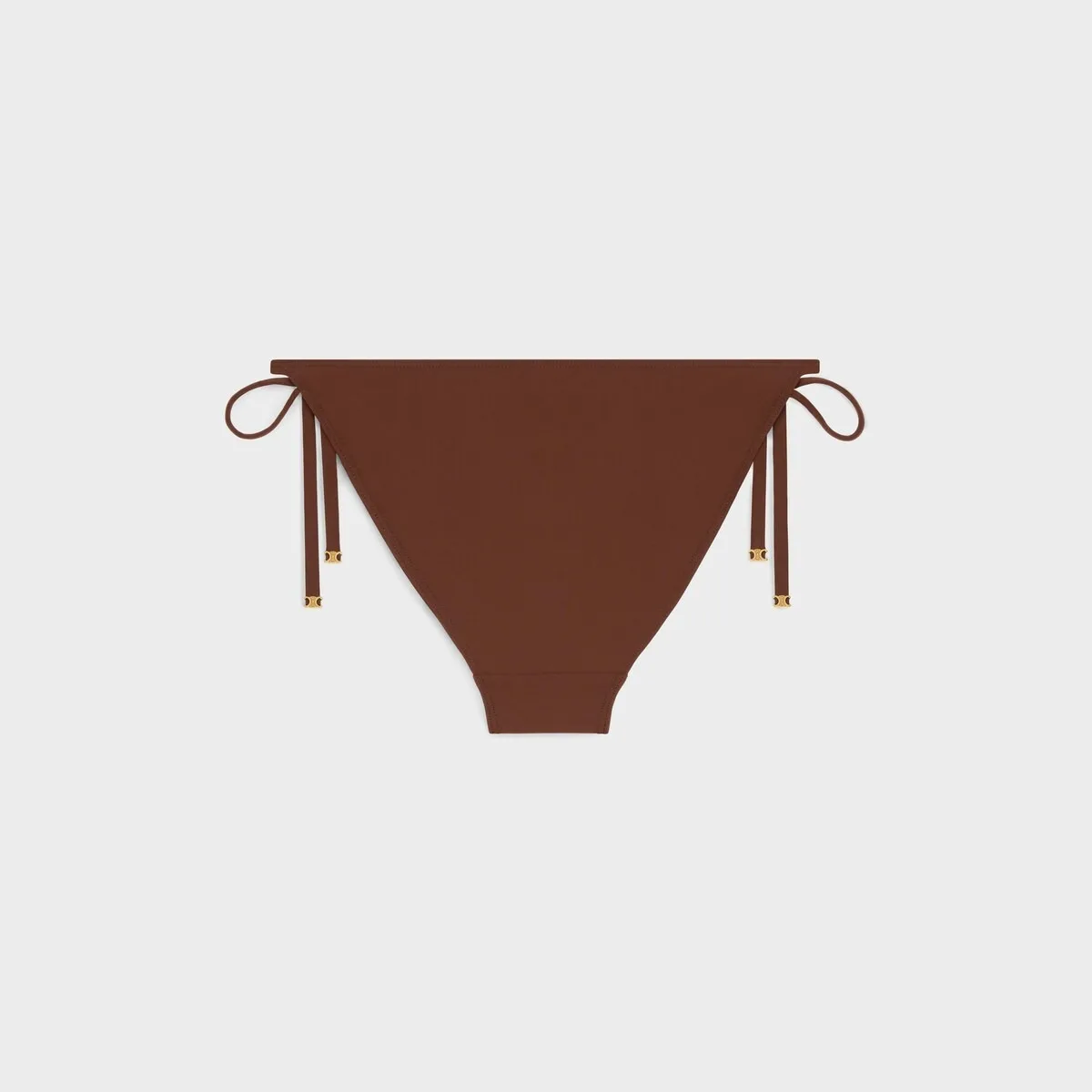 Celine Triomphe Balconette Bikini Brown - Image 6