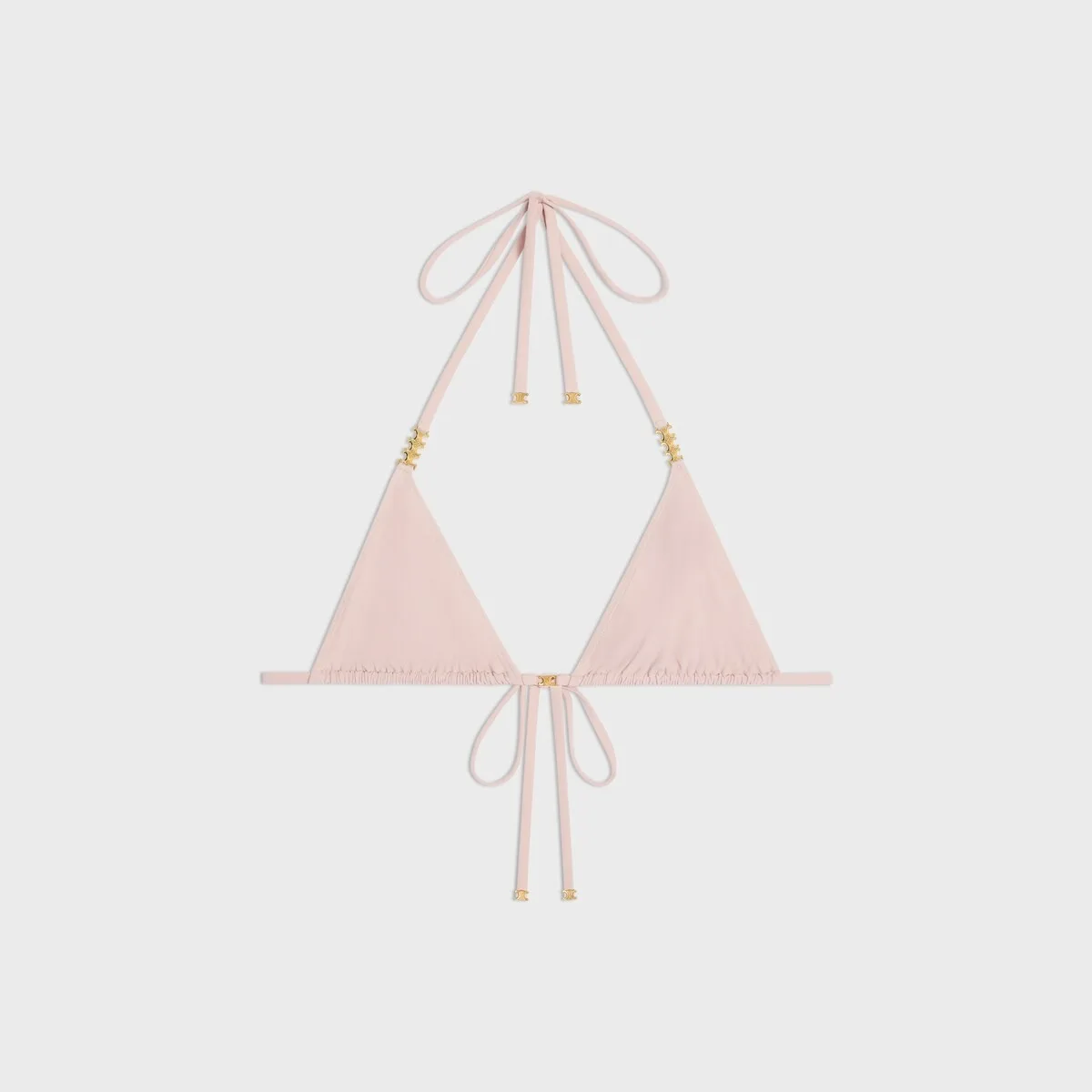 Alternative view of Celine Triomphe Triangle Bikini Light Pink