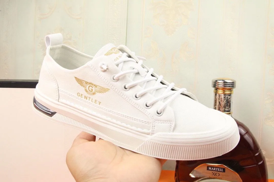 Alternative view of Gentley x Gucci Men’s Sneakers With Logo G White
