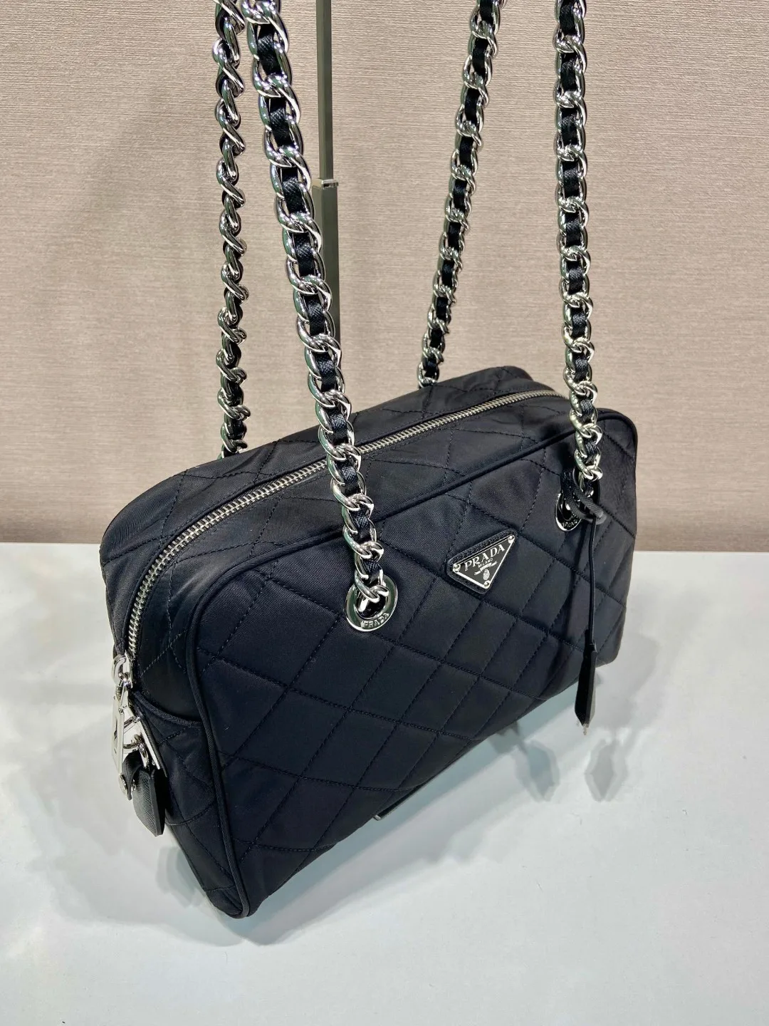 Chain 2way Bag Black / - Image 3