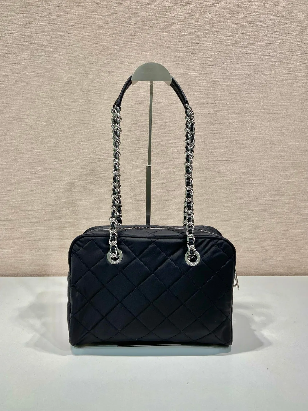 Chain 2way Bag Black / - Image 5